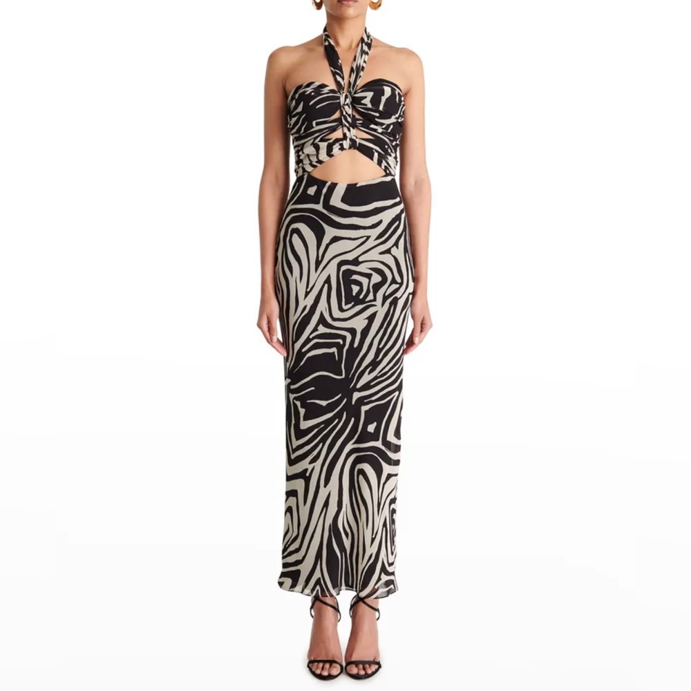 Ronny Kobo Zebra Dress